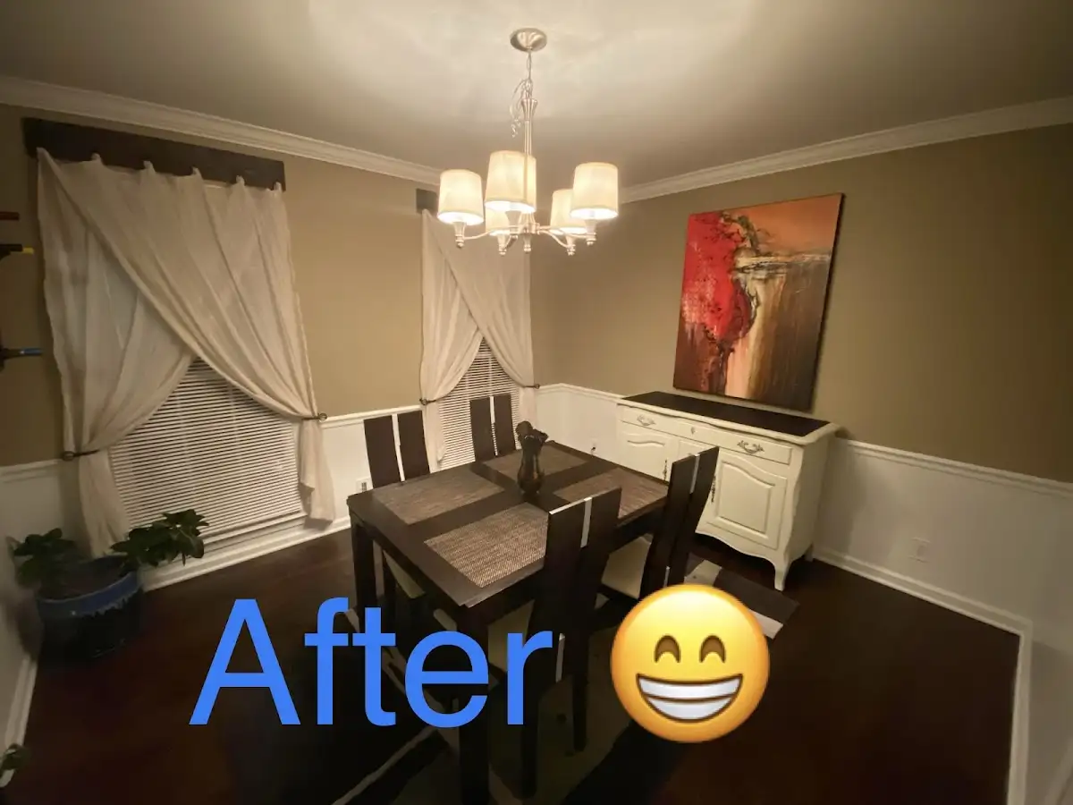 Professional dining room restoration after water damage in Willow Springs